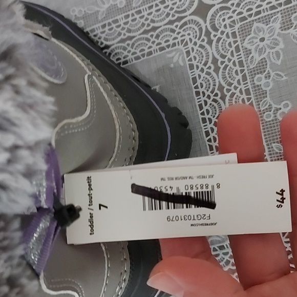 Faux fur baby boot - Picture 5 of 10